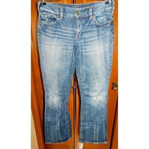 Silver Jeans Women's SUKI Flare Distressed Jeans Size 30